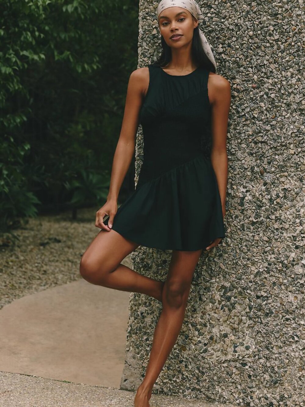 Celandine Blue Crush Mini Dress Black XL NWT